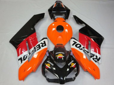 Buy 2004-2005 Orange White Red Glossy Black Repsol Honda CBR1000RR Motorcycle Fairings UK