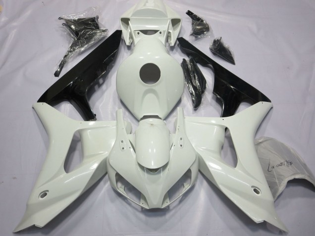 2006-2007 White Glossy Black Honda CBR1000RR Motorcycle Fairings UK