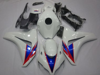 Buy 2008-2011 White Blue Red Honda CBR1000RR Motorcycle Fairings UK