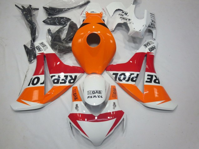 2008-2011 Orange White Red Glossy Black Repsol Honda CBR1000RR Motorcycle Fairings UK