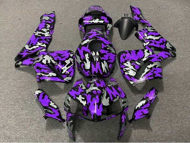 2005-2006 Camouflage Purple Honda CBR600RR Motorcycle Fairings UK