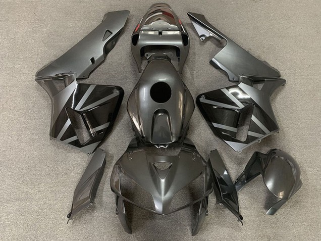 2005-2006 Dark Silver and Black Honda CBR600RR Motorcycle Fairings UK