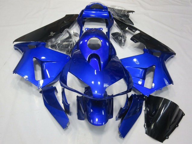 2003-2004 Blue Glossy Black Honda CBR600RR Motorcycle Fairing UK