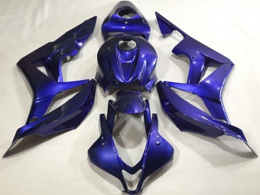Buy 2007-2008 Blue Honda CBR600RR Motorcycle Fairings UK