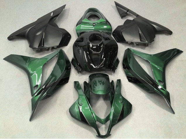 2009-2012 Green Glossy Black OEM Style Honda CBR600RR Motorcycle Fairing UK