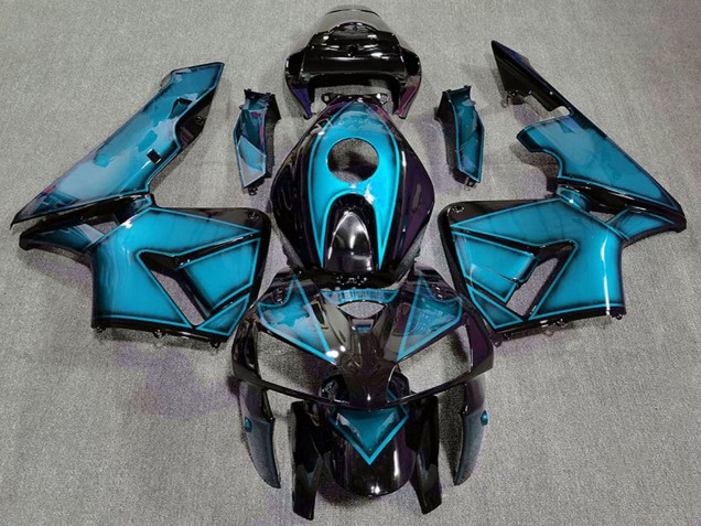 2005-2006 Deep Light Blue Honda CBR600RR Motorcycle Fairings UK