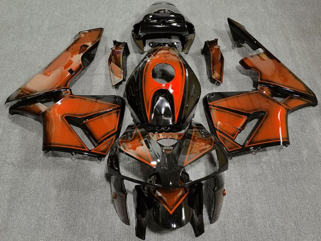 2005-2006 Deep Orange Honda CBR600RR Motorcycle Fairings UK