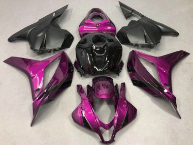 Buy 2009-2012 Pink Glossy Black OEM Style Honda CBR600RR Motorcycle Fairings UK