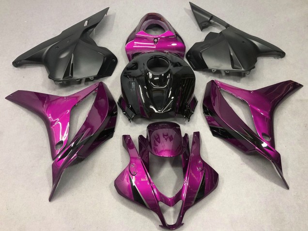 2009-2012 Pink Glossy Black OEM Style Honda CBR600RR Motorcycle Fairings UK