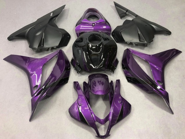 2009-2012 Purple Glossy Black OEM Style Honda CBR600RR Motorcycle Fairings UK