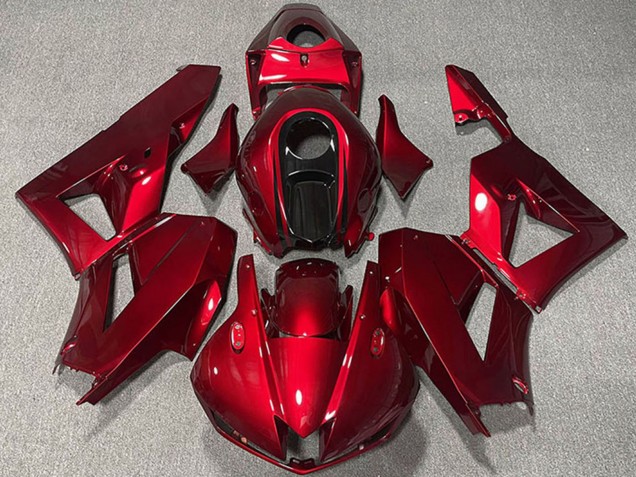 2013-2026 Deep Red Honda CBR600RR Motorcycle Fairings UK