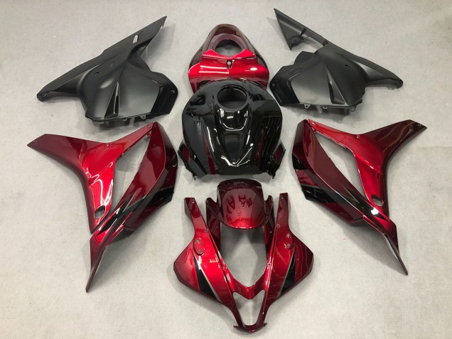 2009-2012 Red Glossy Black OEM Style Honda CBR600RR Motorcycle Fairing UK