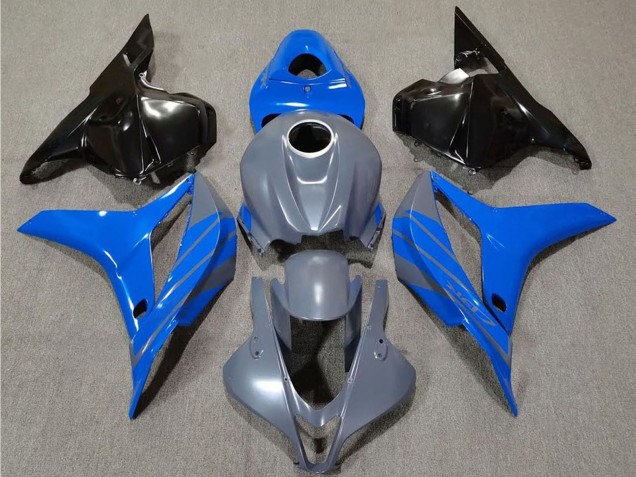 2009-2012 Grey Blue Glossy Black Honda CBR600RR Motorcycle Fairings UK