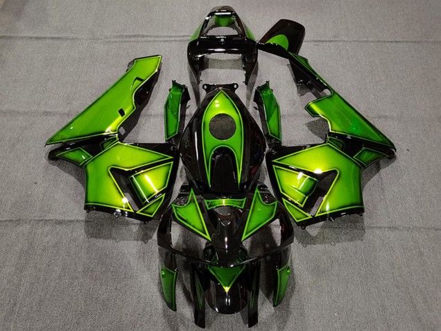 2005-2006 Emerald Green Honda CBR600RR Motorcycle Fairings UK