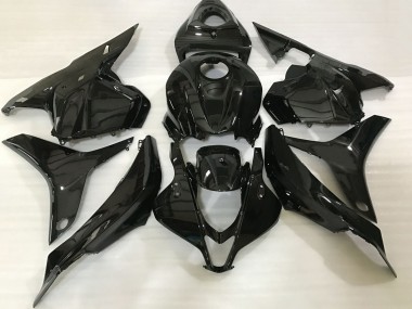 Buy 2009-2012 Glossy Black Honda CBR600RR Motorcycle Fairings UK