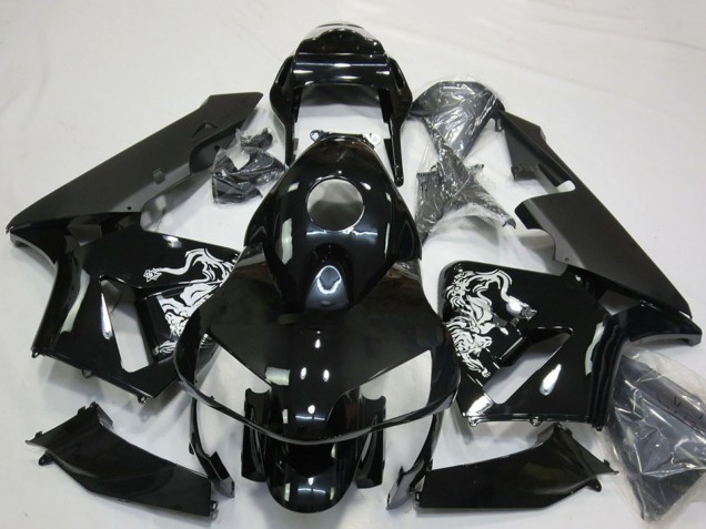 2003-2004 Glossy Black Special Design Honda CBR600RR Motorcycle Fairings UK