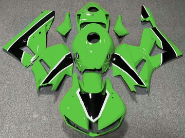 Buy 2013-2023 Green White Glossy Black Honda CBR600RR Motorcycle Fairings UK