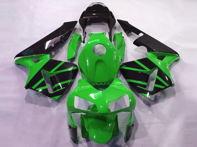 2003-2004 Green Glossy Black OEM Style Honda CBR600RR Motorcycle Fairings UK