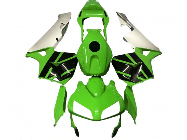 2003-2004 Silver Green Glossy Black Honda CBR600RR Motorcycle Fairings UK
