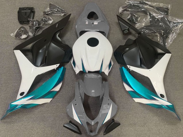 2009-2012 White Grey Blue Matte Black Honda CBR600RR Motorcycle Fairings UK