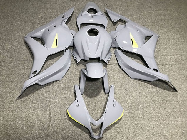 2009-2012 Nardo Grey Yellow Honda CBR600RR Motorcycle Fairing UK