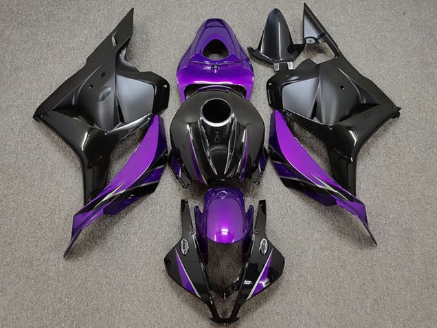 2009-2012 White Purple Blue Matte Black Honda CBR600RR Motorcycle Fairings UK
