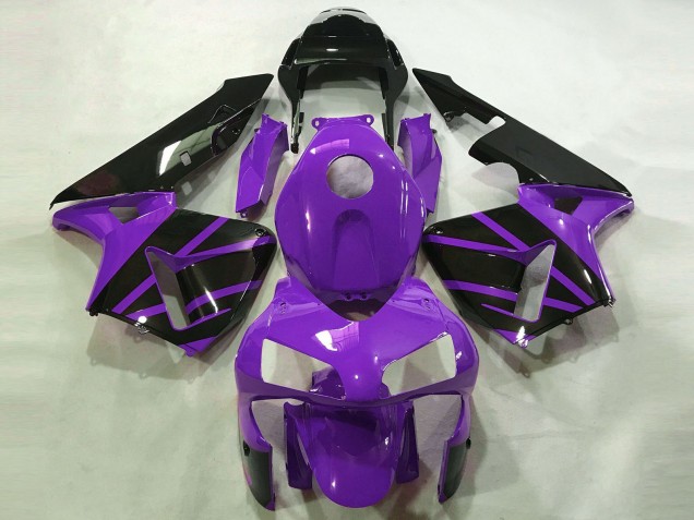 2003-2004 Purple Glossy Black OEM Style Honda CBR600RR Motorcycle Fairings UK