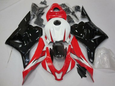 Buy 2009-2012 White Red Glossy Black Honda CBR600RR Motorcycle Fairings UK