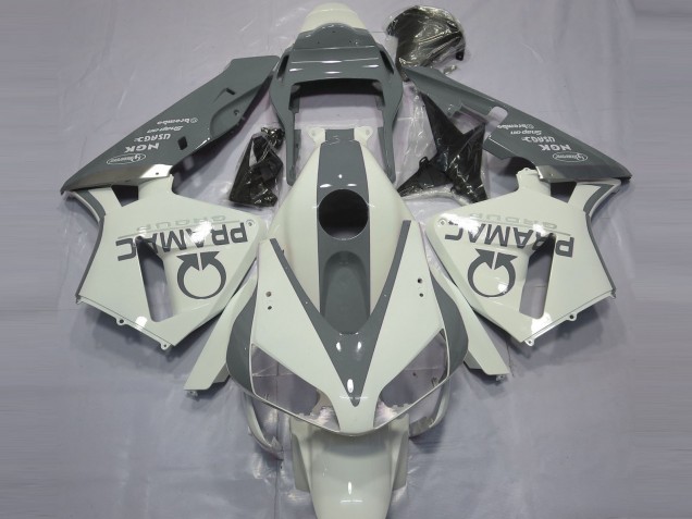 2003-2004 White Grey Pramac Honda CBR600RR Motorcycle Fairings UK