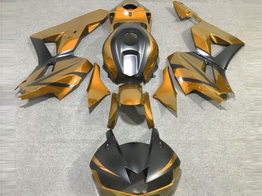 Buy 2013-2023 Gold Matte Black Honda CBR600RR Motorcycle Fairings UK