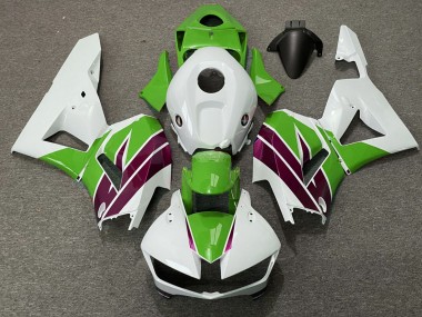 Buy 2013-2026 White Green Purple Honda CBR600RR Motorcycle Fairings UK