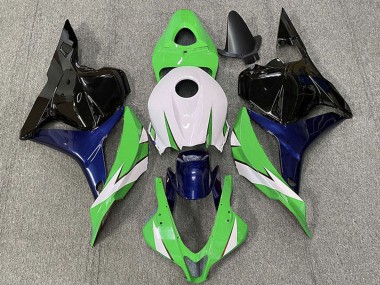 Buy 2009-2012 White Green Blue Glossy Black Honda CBR600RR Motorcycle Fairings UK