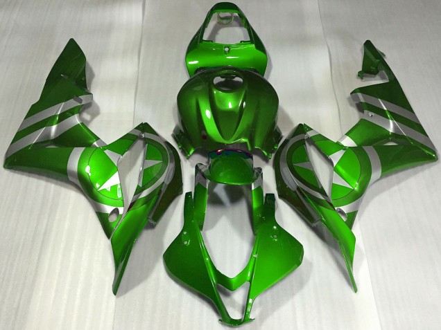 2007-2008 Green Captain America Honda CBR600RR Motorcycle Fairings UK