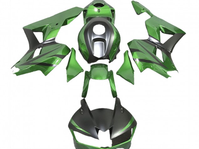 2013-2026 Lizard Green Matte Black Honda CBR600RR Motorcycle Fairings UK