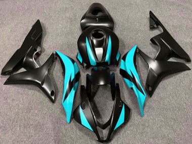 Buy 2007-2008 Cyan Blue Matte Black Honda CBR600RR Motorcycle Fairings UK