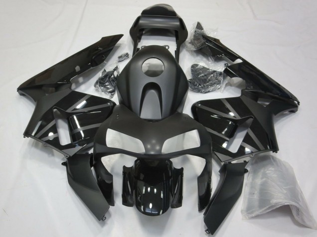 2003-2004 Glossy Black Matte Black Honda CBR600RR Motorcycle Fairings UK