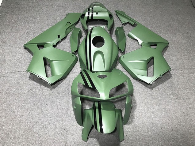 2005-2006 Matte Green Honda CBR600RR Motorcycle Fairings UK