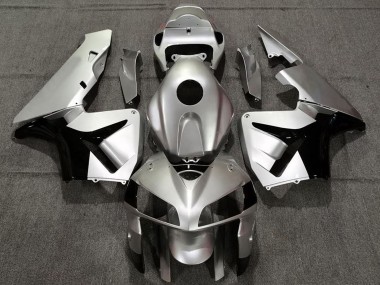 Buy 2005-2006 Matte Silver and Black Honda CBR600RR Motorcycle Fairings UK