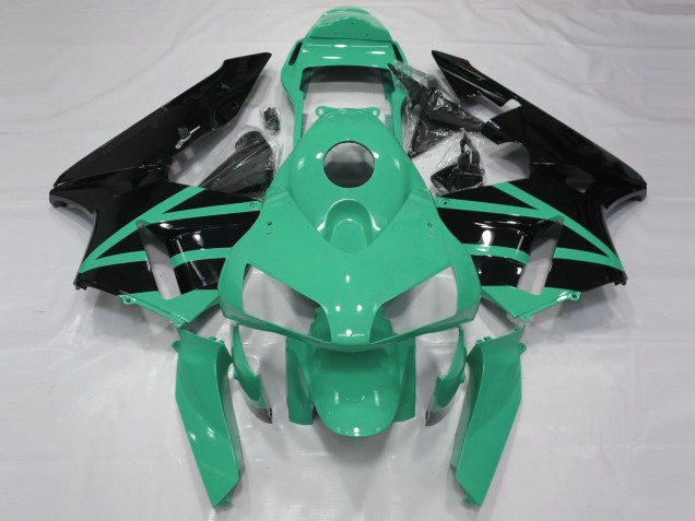 2003-2004 Mint Green Gloss Black Honda CBR600RR Motorcycle Fairings UK