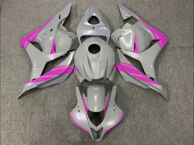 Buy 2009-2012 Nardo Grey Pink Honda CBR600RR Motorcycle Fairings UK