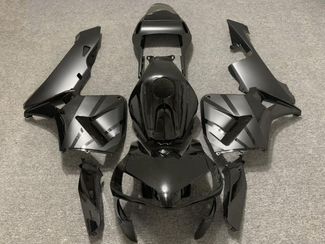 2003-2004 Glossy Black Matte Grey OEM Style Honda CBR600RR Motorcycle Fairings UK