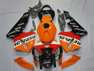Buy 2005-2006 Orange Red White Black RepsolOEM Style Honda CBR600RR Motorcycle Fairings UK