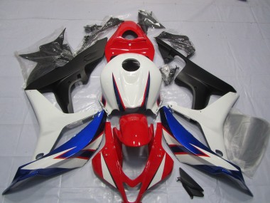 Buy 2007-2008 White Red Blue Matte Black OEM Style Honda CBR600RR Motorcycle Fairings UK