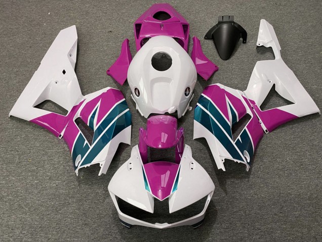 2013-2026 White Pink Emerald Honda CBR600RR Motorcycle Fairings UK