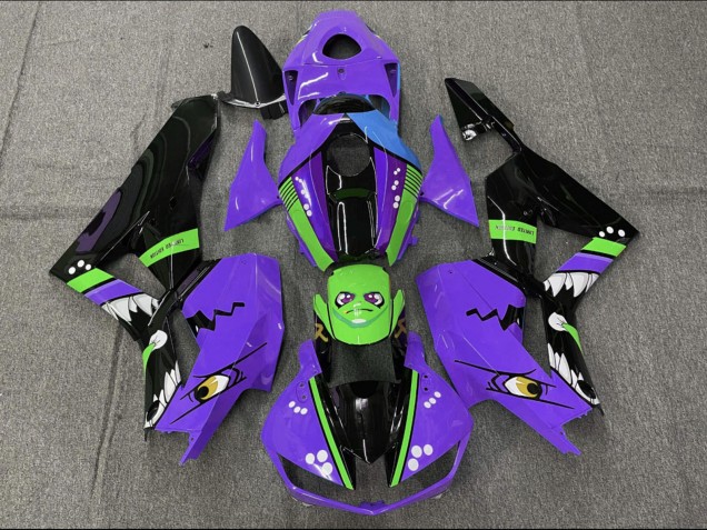 2013-2023 Purple Green Blue Glossy Black Shark Honda CBR600RR Motorcycle Fairings UK
