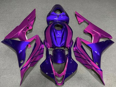 Buy 2007-2008 Blue Pink Honda CBR600RR Motorcycle Fairings UK