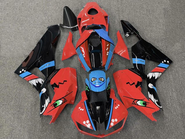2013-2026 Red Blue Glossy Black Shark Honda CBR600RR Motorcycle Fairings UK