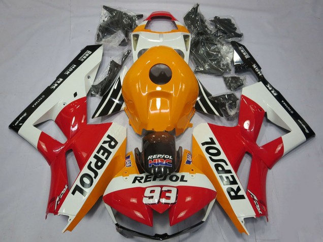 2013-2026 Orange White Red Glossy Black Repsol 93 Honda CBR600RR Motorcycle Fairings UK