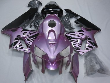 Buy 2005-2006 Rose Purple Flame Honda CBR600RR Motorcycle Fairings UK