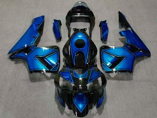 2003-2004 Blue Glossy Black Honda CBR600RR Motorcycle Fairings UK
